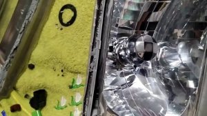 ремонт корректора фар mark 2