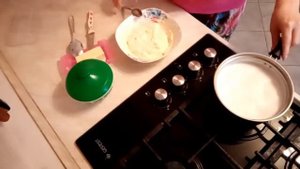 Молочный суп с клёцками