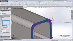 SolidWorks Simulation. Консольная Балка Расчет на Прочность Статический Анализ | Роман Саляхутдинов