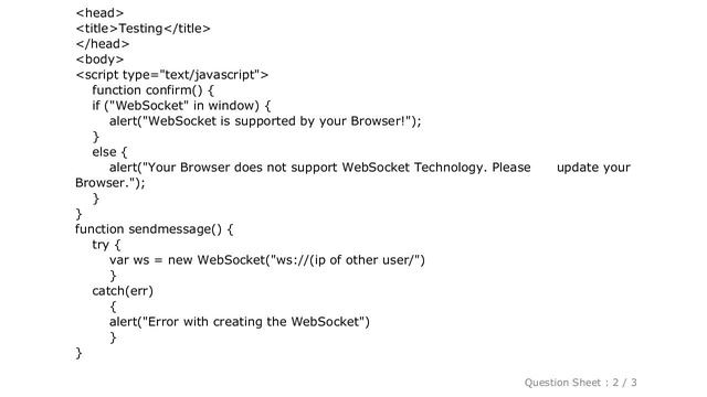HTML : websocket constantly disconnecting
