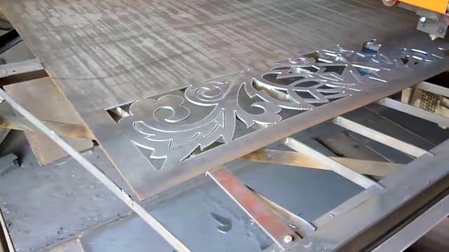 Плазменная резка, декоративный заборчик. смотреть онлайн