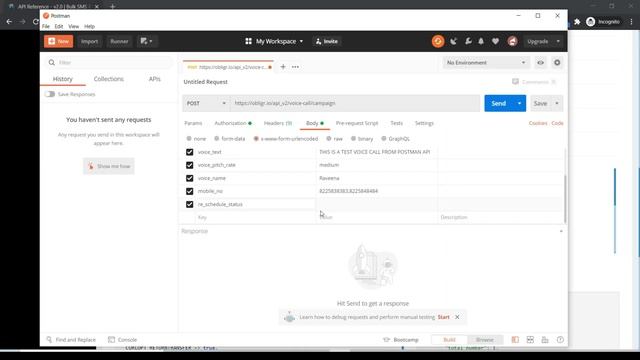 How to send bulk voice call, voice sms service provider, send bulk voice call from postman смотреть онлайн