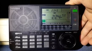 Sangean ATS 909XR. LongWave DX. Moscow.