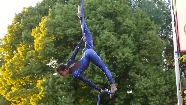 Третий Фестиваль Воздушной Гимнастики в Парке Горького 2018 - как это было смотреть онлайн