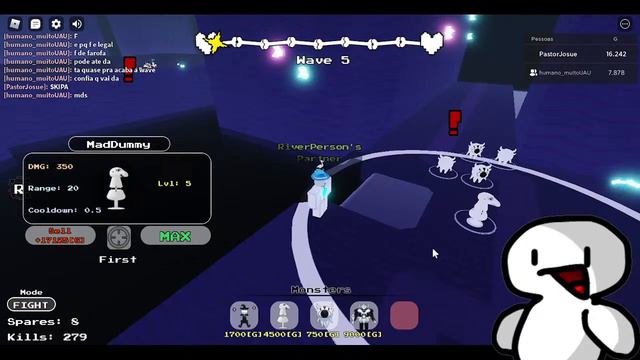 Undertale Tower Defense смотреть онлайн