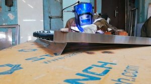 Сила в аргоне, сварщик из Узбекистана. Аргоно сварка.
