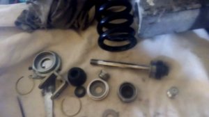2 часть ремонт амортизатора Honda Transalp 650