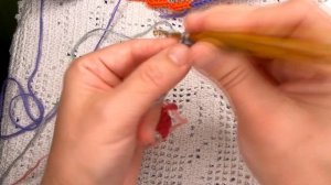 УЗОР для ПЛЕДА из Остаточков пряжи,  Вязание КРЮЧКОМ по СХЕМЕ , crochet baby blanket ( узор № 369)