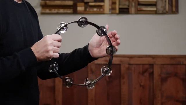 Headliner® Series Tour Tambourine,10" - 2 Rows, Black - HTT10BK смотреть онлайн