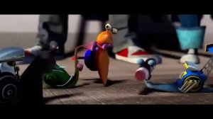 Dreamworks Turbo 2013-The snail is fast