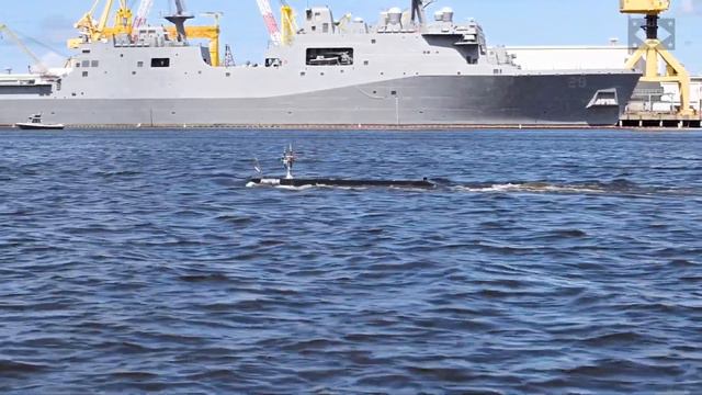 Ingalls Shipbuilding | Pharos Proteus Launch & Recovery Demonstration смотреть онлайн