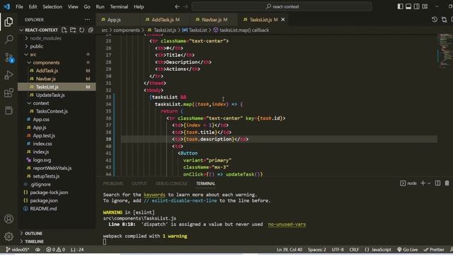 CRUD Operations using React Context Tamil | React Context API for Global State Tamil | useContext