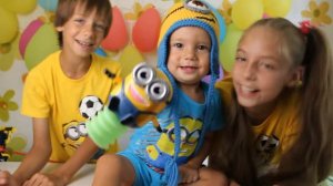 "Живой Миньон"!!!!!! "Гадкий Я 3" -  Миньон Шоу - Часть-3