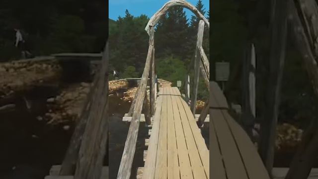 Jordan Pond Hiking Trail at Acadia National Park