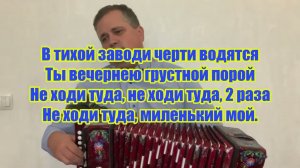 Русалочки песня В. Пудовой // Разбор на гармони