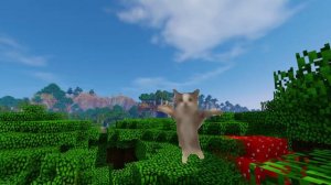 Шнип шнап шнапи ходит по Майнкрафту