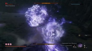 Sekiro NG 3+ Shichimen Warrior Gltch Глич с Воином Ситименом