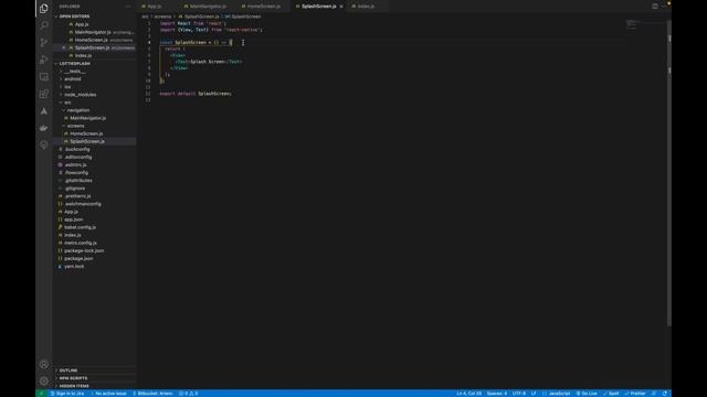 How to Build React Native Splash Screen with Navigation v5 and Lottie смотреть онлайн