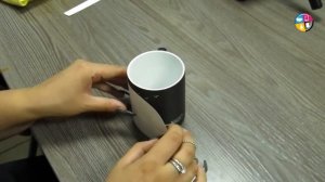 Кружка хамелеон с рисунком для сублимации. Сублимация на кружку хамелеон.