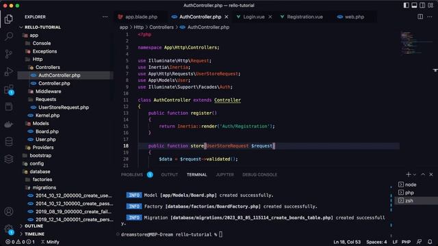 Laravel - Create a Trello Clone App with Inertia.js, Vue and TailwindCSS