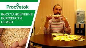 Семена: самый простой и эффективный способ повышения и восстановления всхожести семян.