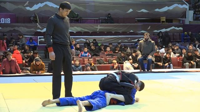 Спорт. Джиу-Джитсу. Чемпионат Кыргызстана-2019. День 1 (Татами B Часть 4) смотреть онлайн