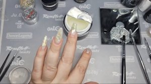 серебряный наряд. верхние формы. Юлия Билей в прямом эфире