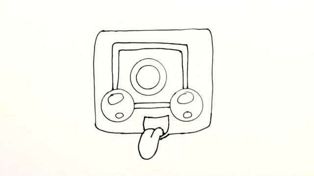 Нарисовать Кавайный Логотип Инстаграм. Draw easy a cute kawaii Instagram Logo. Простые рисунки #236 смотреть онлайн