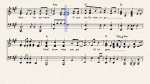 Don't Know What You Got ('Till It's Gone) - Cinderella - Interactive Sheet Music Tutorial