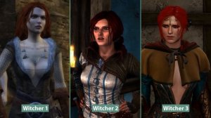 Witcher Evolution – The Witcher EE vs. The Witcher 2 EE vs. The Witcher 3 Graphics Comparison