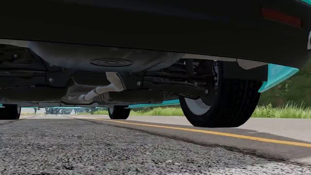 Гигантские и маленькие автомобили против глубокой воды – BeamNG.Drive смотреть онлайн