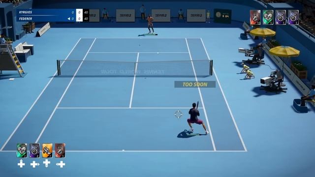 Tennis World Tour 2 - 11 Minutes of Gameplay смотреть онлайн