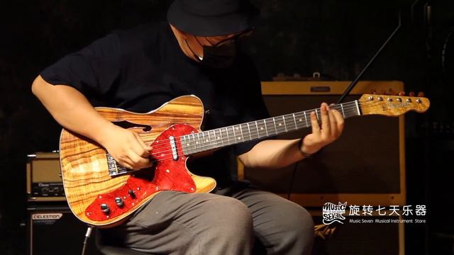 Fender Custom Shop Artisan Koa Thinline Telecaster NOS | SN: R111044 | No Talking смотреть онлайн