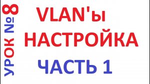 Настройка Vlan 802.1Q и команды просмотра.