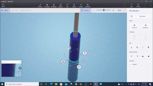 Screwdriver 3D Model Using Paint 3D - Paint 3D Tutorial смотреть онлайн