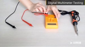 DT850L Backlight LCD Screen Digital Multimeter CE Multimeter Voltmeter