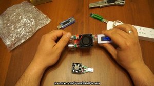 ⚡ 20 ВАТТ МОЩНАЯ USB НАГРУЗКА С ОХЛАЖДЕНИЕМ ИЗ КИТАЯ С АЛИЭКСПРЕСС