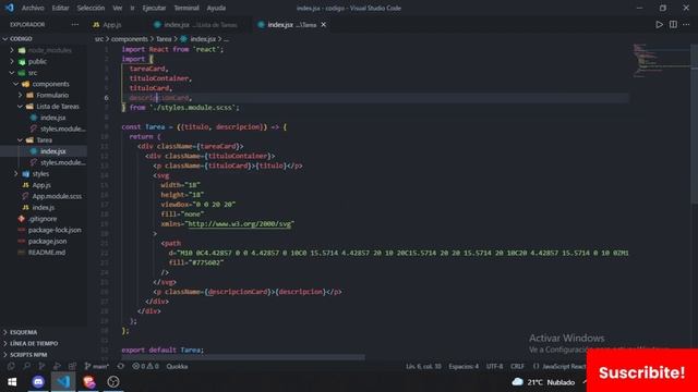 TODO LIST / LISTA DE TAREAS responsive con React y Sass смотреть онлайн