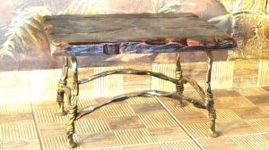 Как красиво покрасить кованое изделие под старину  Кузнечная патина, патинирование металла