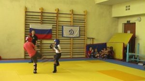 Мустафаев Эмир-2 бой - Юношеский турнир по панкратиону «Юные надежды Крыма-2015»