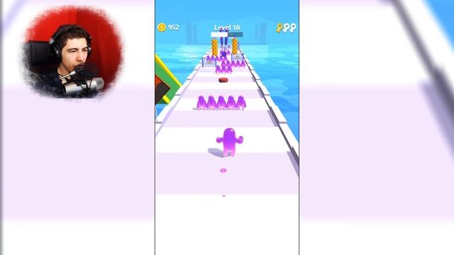 Эволюция Желе, Максимальный уровень в Jelly Clash 3D ! смотреть онлайн