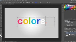 COLORFUL Text Effect in Photoshop CC, CS6 | Photoshop Text Effects