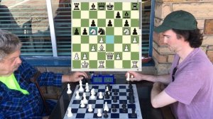 Sneaky Mind Game Rook Sac Leads To Stunning Mate! FM Mark The Duck vs Captain Catlan