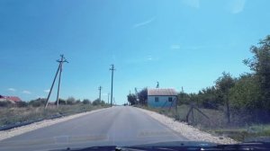 Путь с Фиолента в Балаклаву минуя в объезд кольцо "Огурец". Ускорено