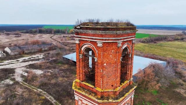 Церковь Троицы Живоначальной села Катино Скопинского района смотреть онлайн