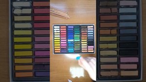 Обзор пастели Faber Castell soft pastels 72 цвета