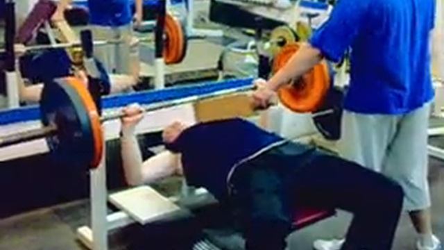 Жим лёжа с бруска Фэйл. смотреть онлайн