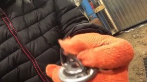 Самозажимная гайка для болгарки