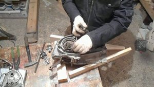 Иж планета 5, срывает 2 - 3 передача . 100% ремонт коробки передач..часть 3