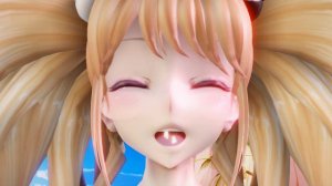 MMD Giantess Junko Vore At The Beach 2017